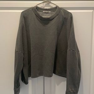 oversized yoga sweater